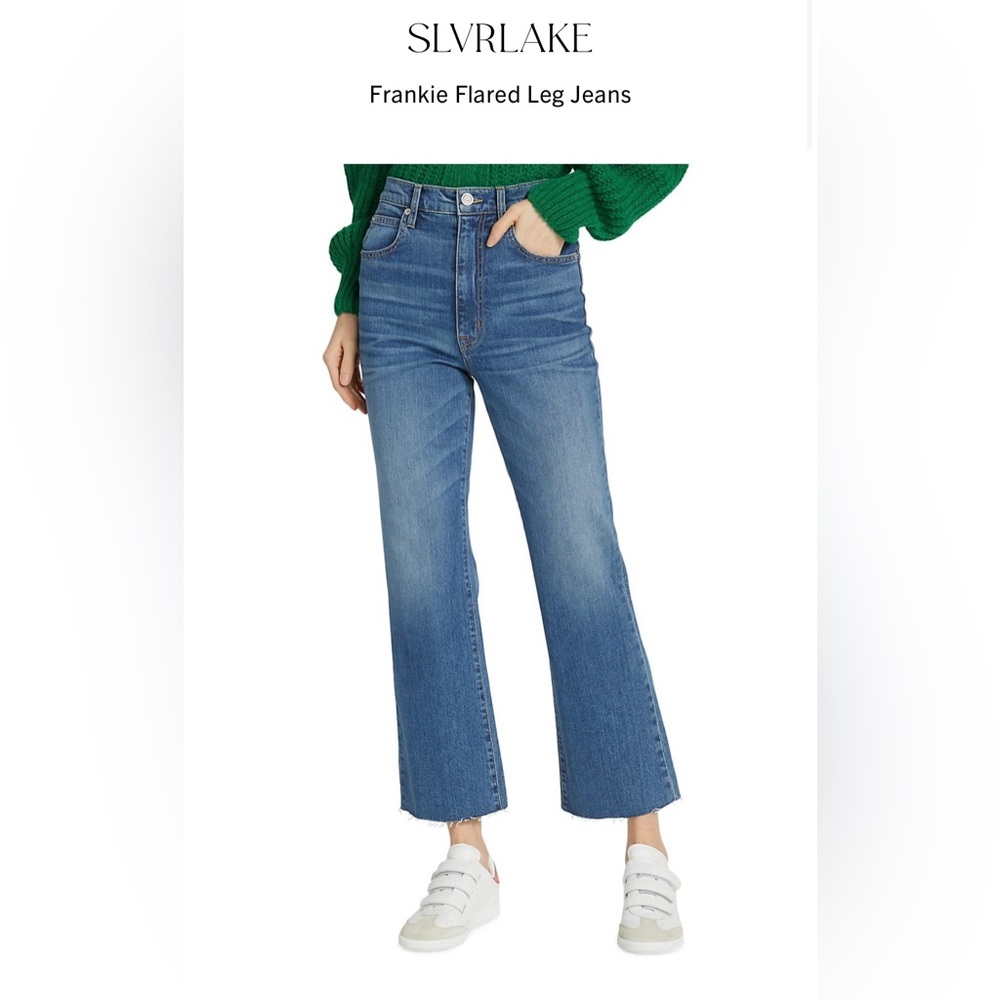SLVRLAKE Frankie flared leg jeans. Tags still attached.